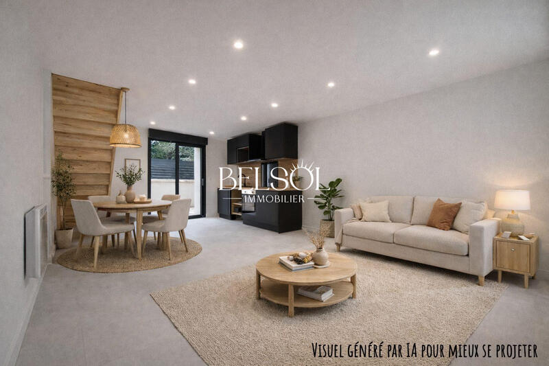 Maison ancienne - 73 m² - 4 pièces