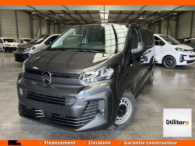 Citroën Jumpy Fourgon m 2.2 Diesel 150 Ch Automatique - 3 Places Banquette Moduwork Pack Caméra Expert Gris Titane