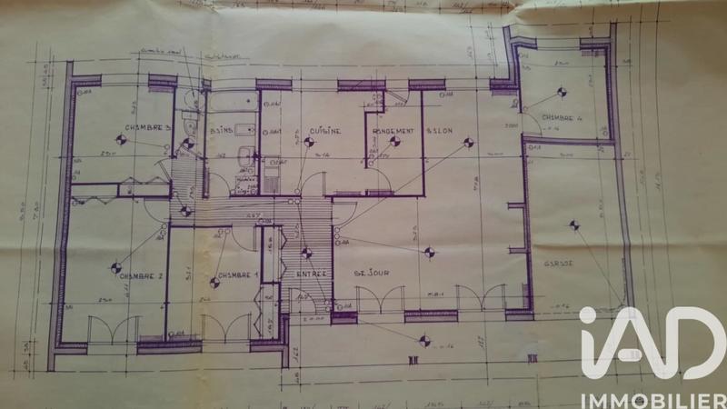 Maison - 104 m² - 5 pièces