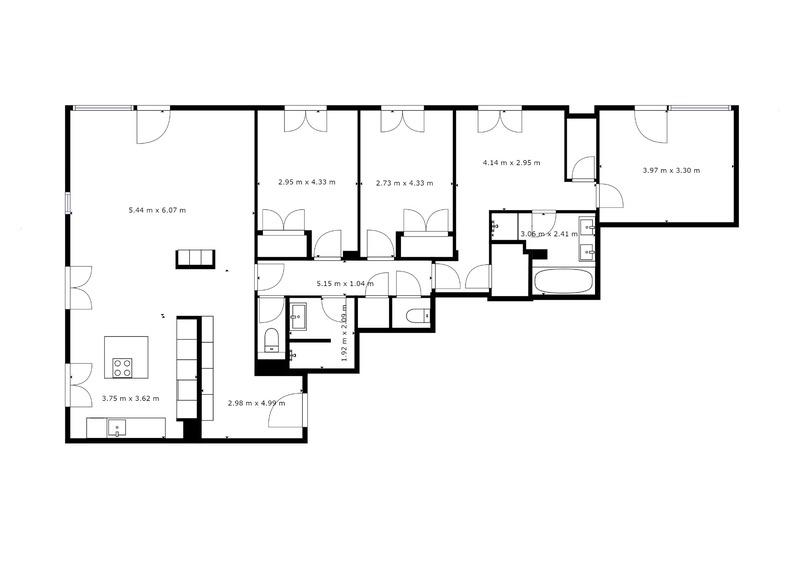 Appartement - 128 m² - 5 pièces