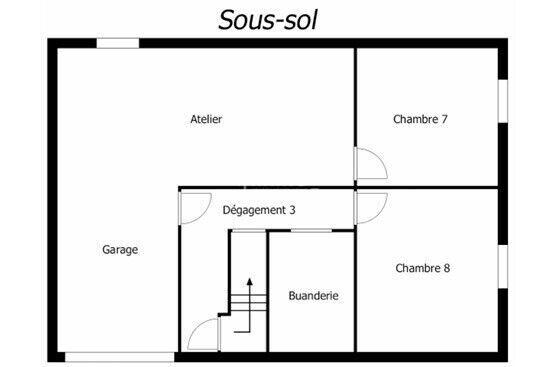 Maison - 177 m² - 8 pièces