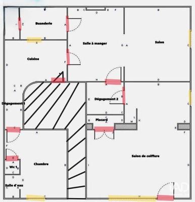 Appartement - 77 m² - 4 pièces