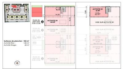 Local d'activités - 179 m²