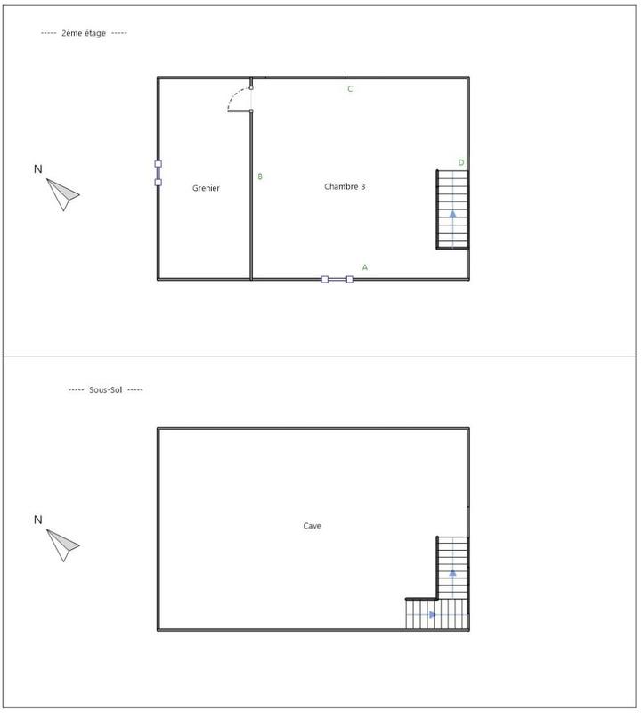 Maison - 98 m² - 5 pièces