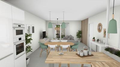 Maison - 83 m² - 4 pièces