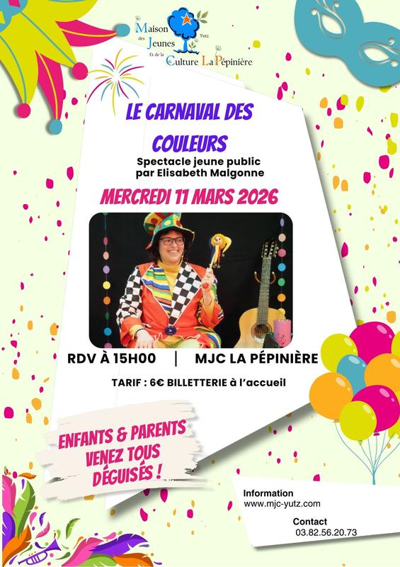 Spectacle : le carnaval des couleurs