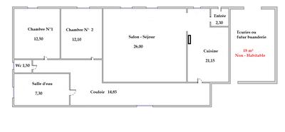 Maison - 100 m² - 4 pièces