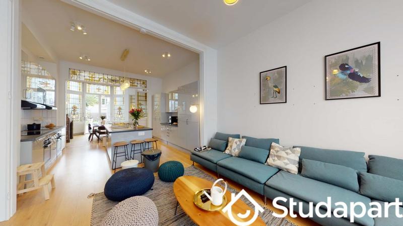 Chambre - 9 m² - 1 pièce