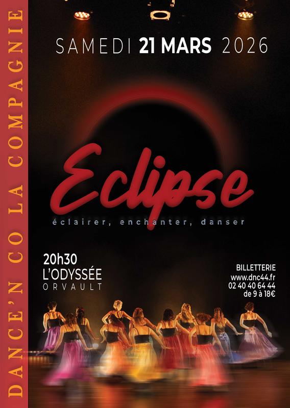 Éclipse, spectacle de danse de la compagnie Dance'n Co