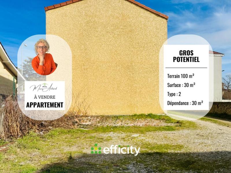 Appartement - 30 m² - 2 pièces