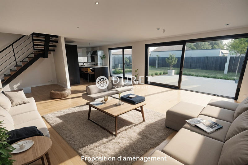 Maison contemporaine - 130 m² - 5 pièces