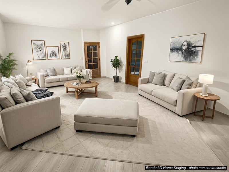 Appartement - 59 m² - 3 pièces