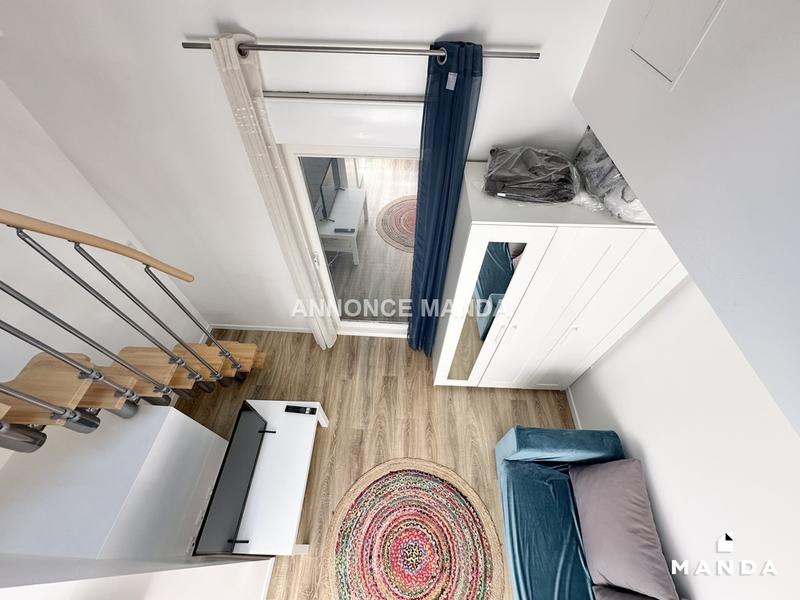 Appartement - 17 m² - 1 pièce