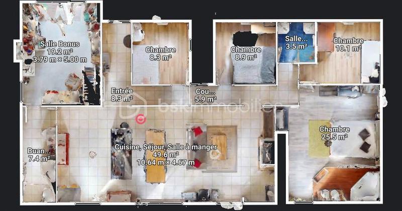 Maison - 135 m² - 6 pièces