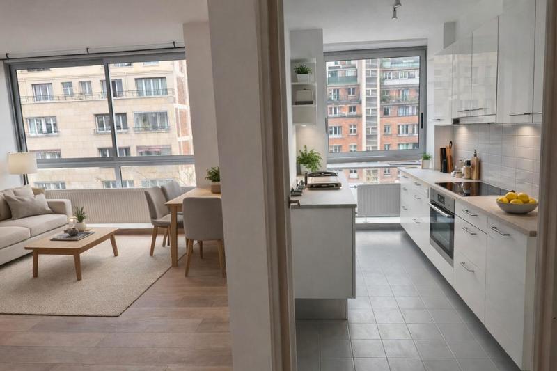 Appartement ancien - 69 m² - 3 pièces