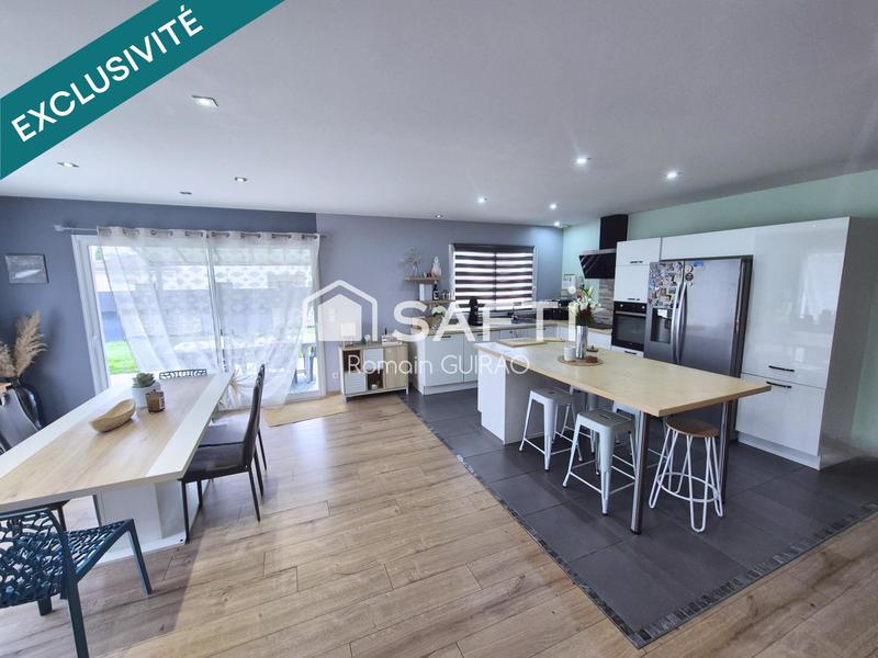 Maison - 130 m² - 6 pièces