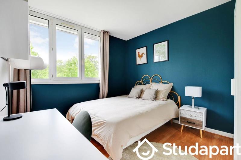 Chambre - 10 m² - 1 pièce