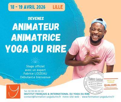 Animateur de Yoga du Rire à Lille !