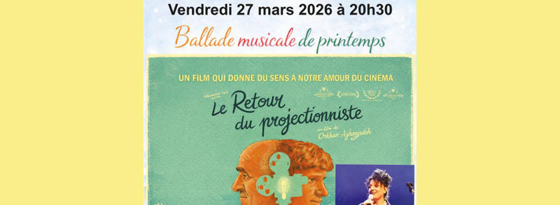 Ballade musicale de printemps au Ciné-Palace
