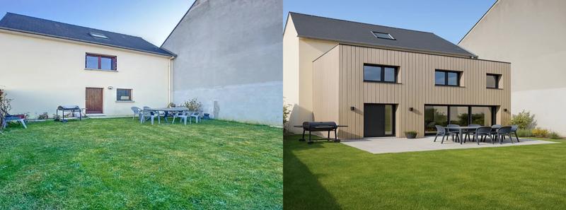 Maison - 55 m² - 3 pièces