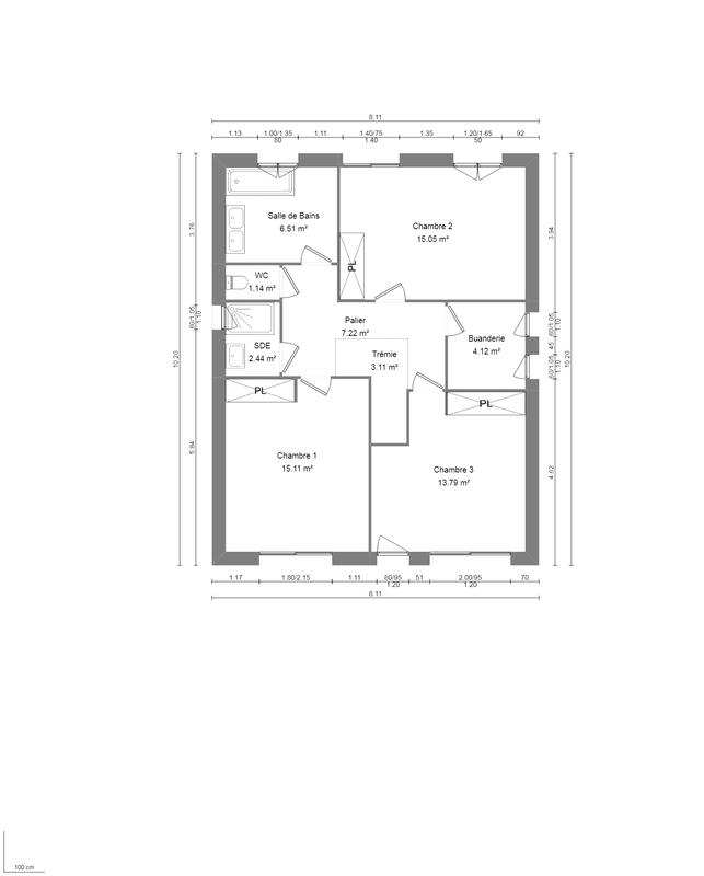 Maison - 150 m² - 6 pièces
