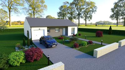 Maison - 93 m² - 5 pièces