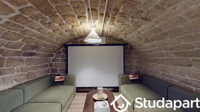 Chambre - 9 m² - 1 pièce