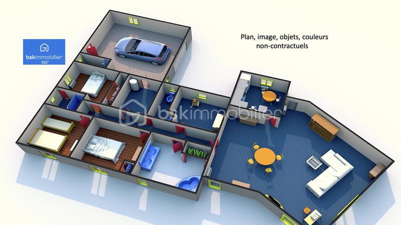 Villa - 126 m² - 4 pièces