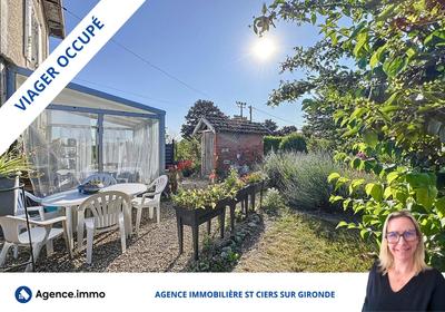 Viager - Maison ancienne - 68 m² - 3 pièces