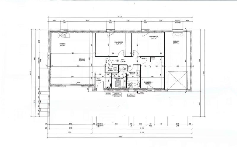 Maison - 84 m² - 4 pièces