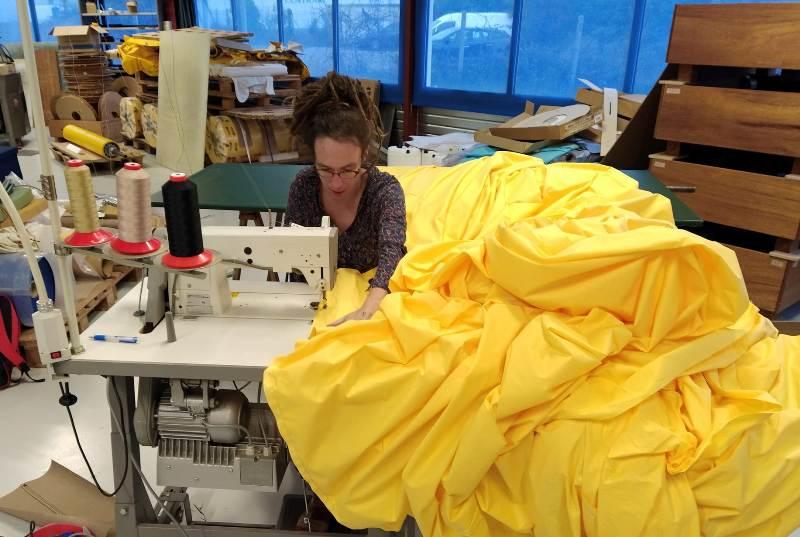 L'atelier de maroquinerie