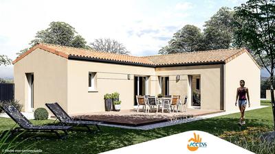 Maison - 76 m² - 5 pièces