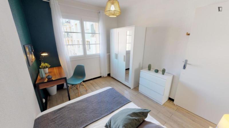 Chambre - 9 m² - 4 pièces