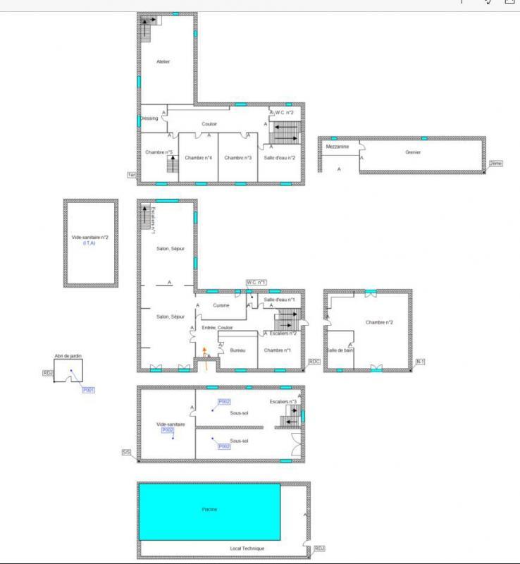 Maison - 268 m² - 9 pièces
