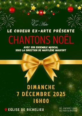 Concert du Choeur Ex-Arte : Chantons Noël !