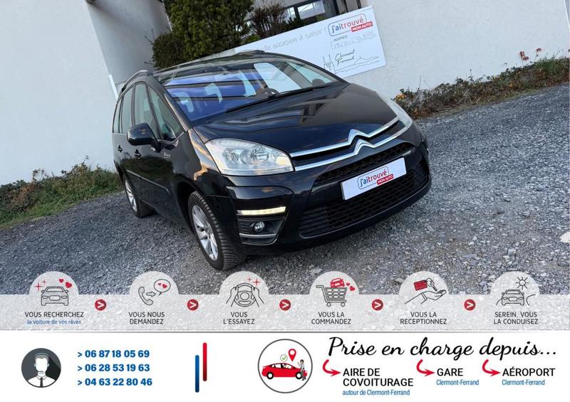 Citroën C4 Picasso Grand 1.6 e-HDi 110cv Seduction Palette au volant*Barres de toit*Ct Révision Kit Distribution Entretien Complet Ok*Véhicule Sous Garantie*100 Points Contrôles*CarteGrise Moitié prix (Véhicule plus 10 ans)*4 Pneus saisons ("M+S") Neufs*R