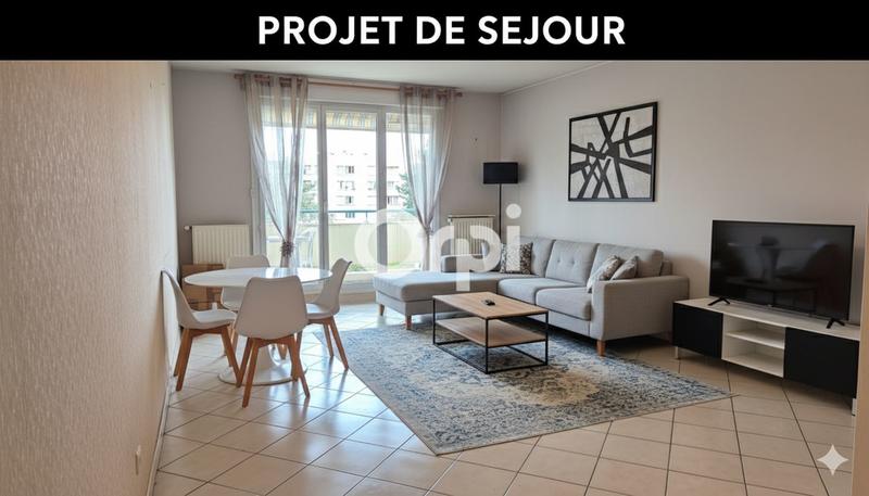 Appartement - 72 m² - 3 pièces