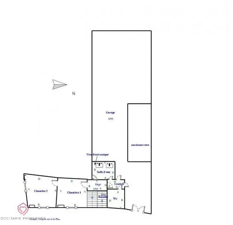 Maison de village - 72 m² - 4 pièces