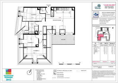 Appartement - 81 m² - 4 pièces