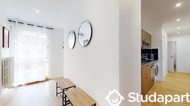 Chambre - 13 m² - 1 pièce