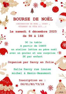 Bourse jouets articles de noel