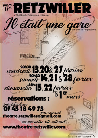 Théâtre du préau - il était une gare