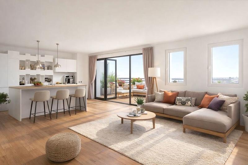 Appartement - 96 m² - 4 pièces