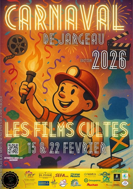 1ère sortie du Carnaval de Jargeau : les Films Cultes