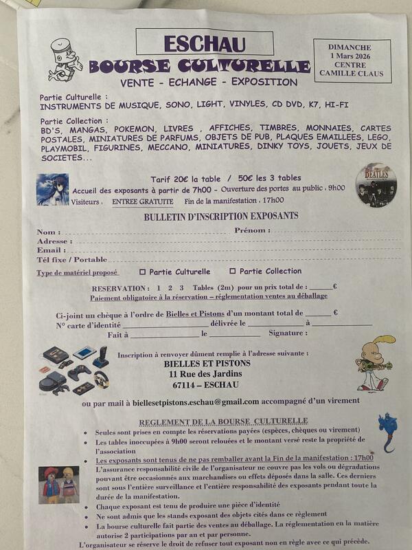 Bourse culturelle et collection