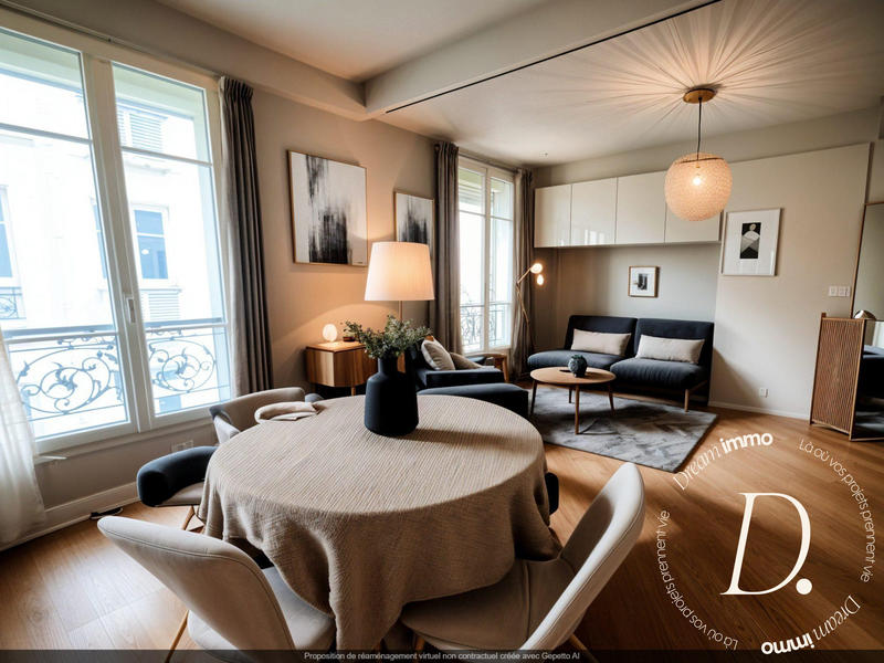 Appartement - 49 m² - 2 pièces