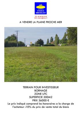 Terrain - 500 m²