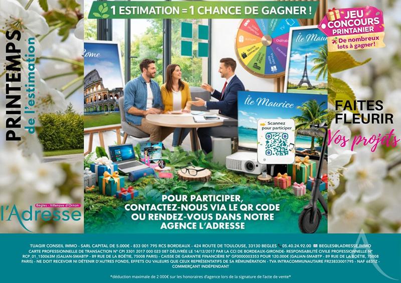 Appartement - 22 m² - 2 pièces