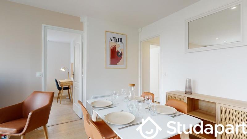 Chambre - 10 m² - 1 pièce