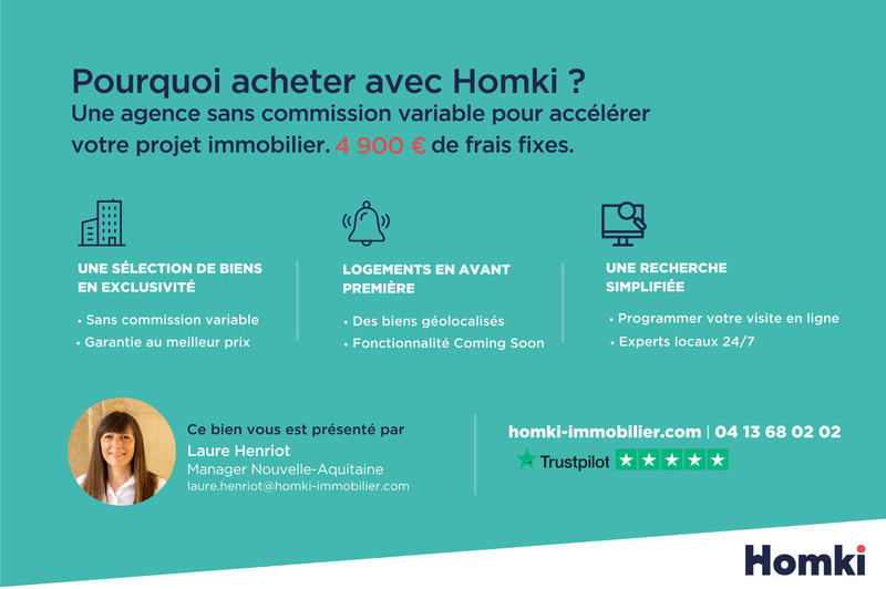 Appartement - 80 m² - 3 pièces